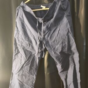 Gray women's scrubs